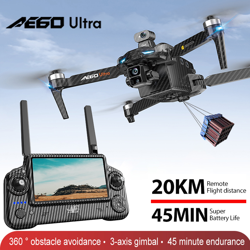 Drone Aerial Photography - AE60 GPS Drone Professional 8K Camera